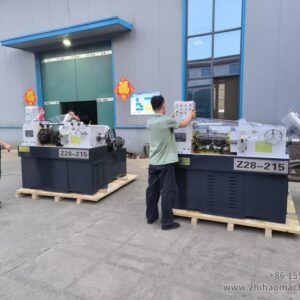 tie rod hydraulic thread rolling machine in Romania
