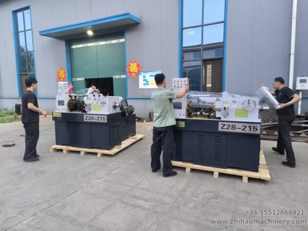 tie rod hydraulic thread rolling machine in Romania