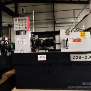 Z28-200 flat die bolt thread rolling machine for ACME thread