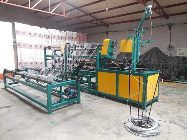 Chain Link Fence Machine