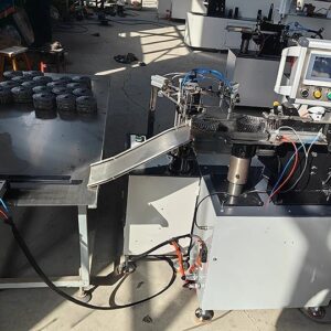 Automatic Rubber Banding System for Coil Nail Machine