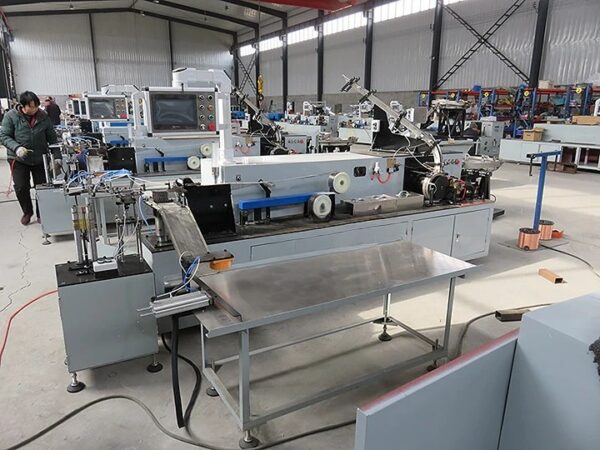 Automatic Coil Nail Making Machine with Rubber Banding